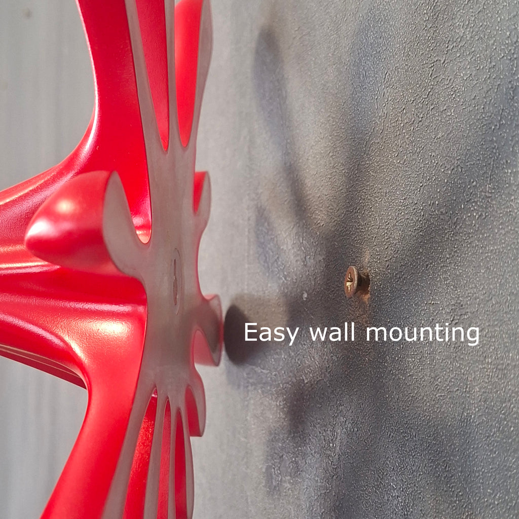 Red Splash Graffiti Sculpture