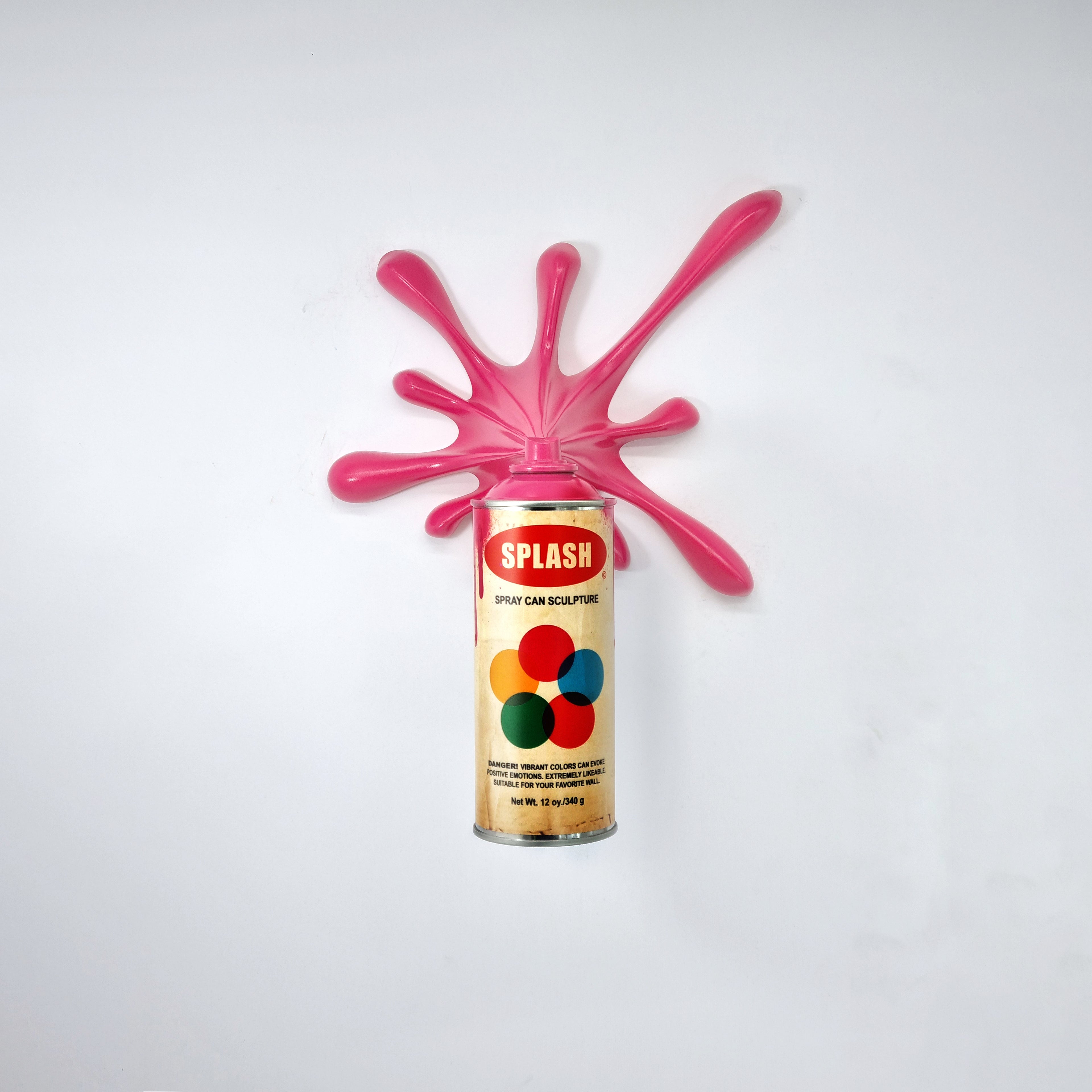 Krylon Splash spraycan sculpture