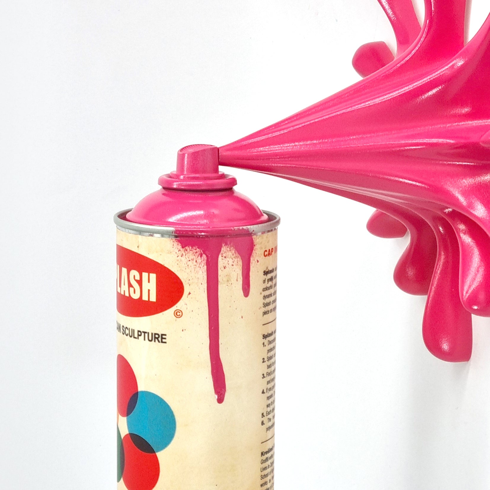 Krylon Splash spraycan sculpture