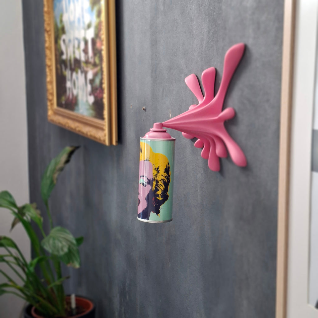 Marilyn Splash Spraycan Pop Art Sculpture