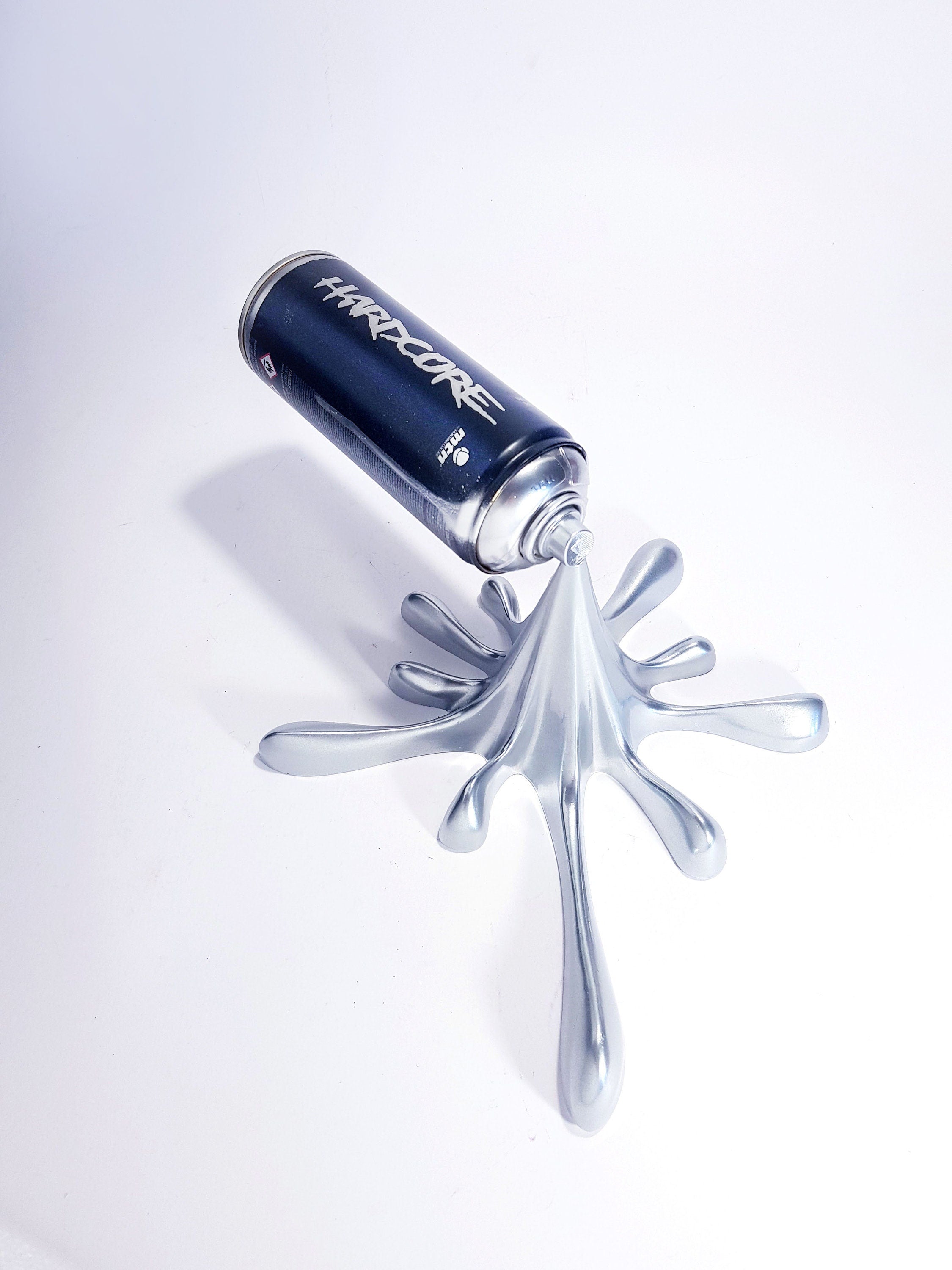 Hardcore Splash Spraycan Graffiti Sculpture
