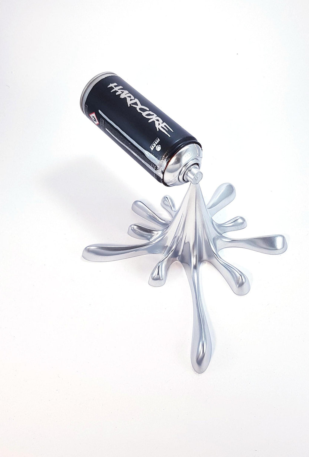 Hardcore Splash Spraycan Graffiti Sculpture